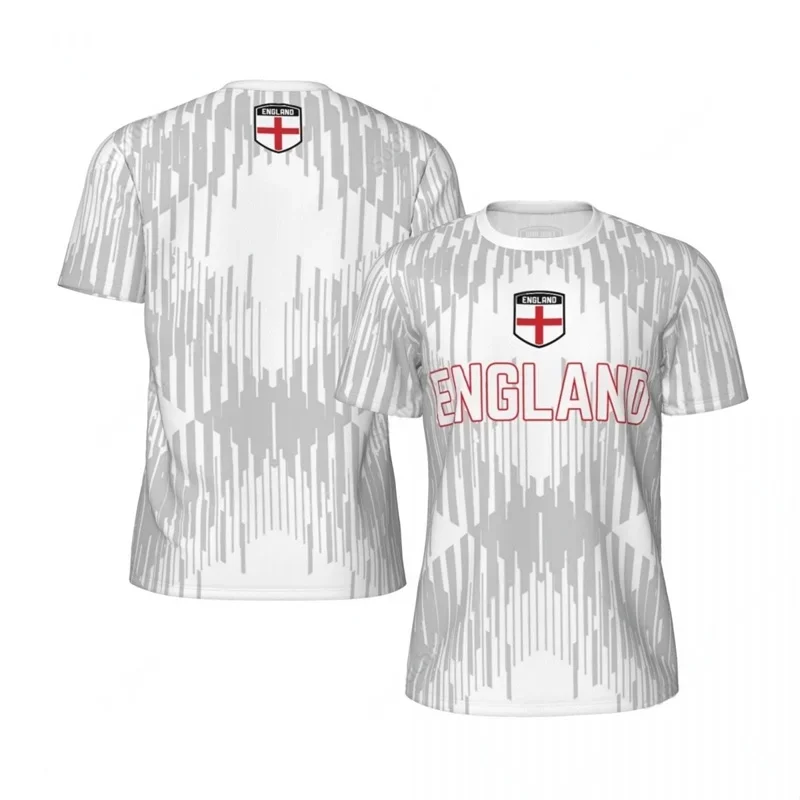 Badminton England - Koszulka piłkarska Anglia męska szybkoschnąca z