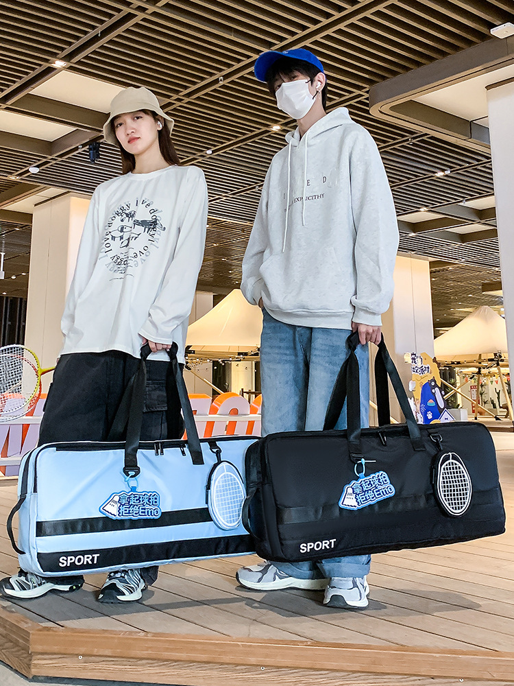 Badminton Xxl - Torba sportowa unisex o dużej pojemności