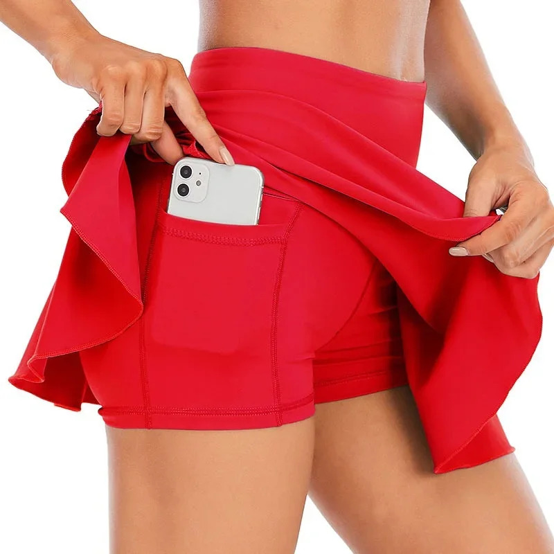 Badminton Queen - Spódnice sportowe Cloud Hide Fitness do