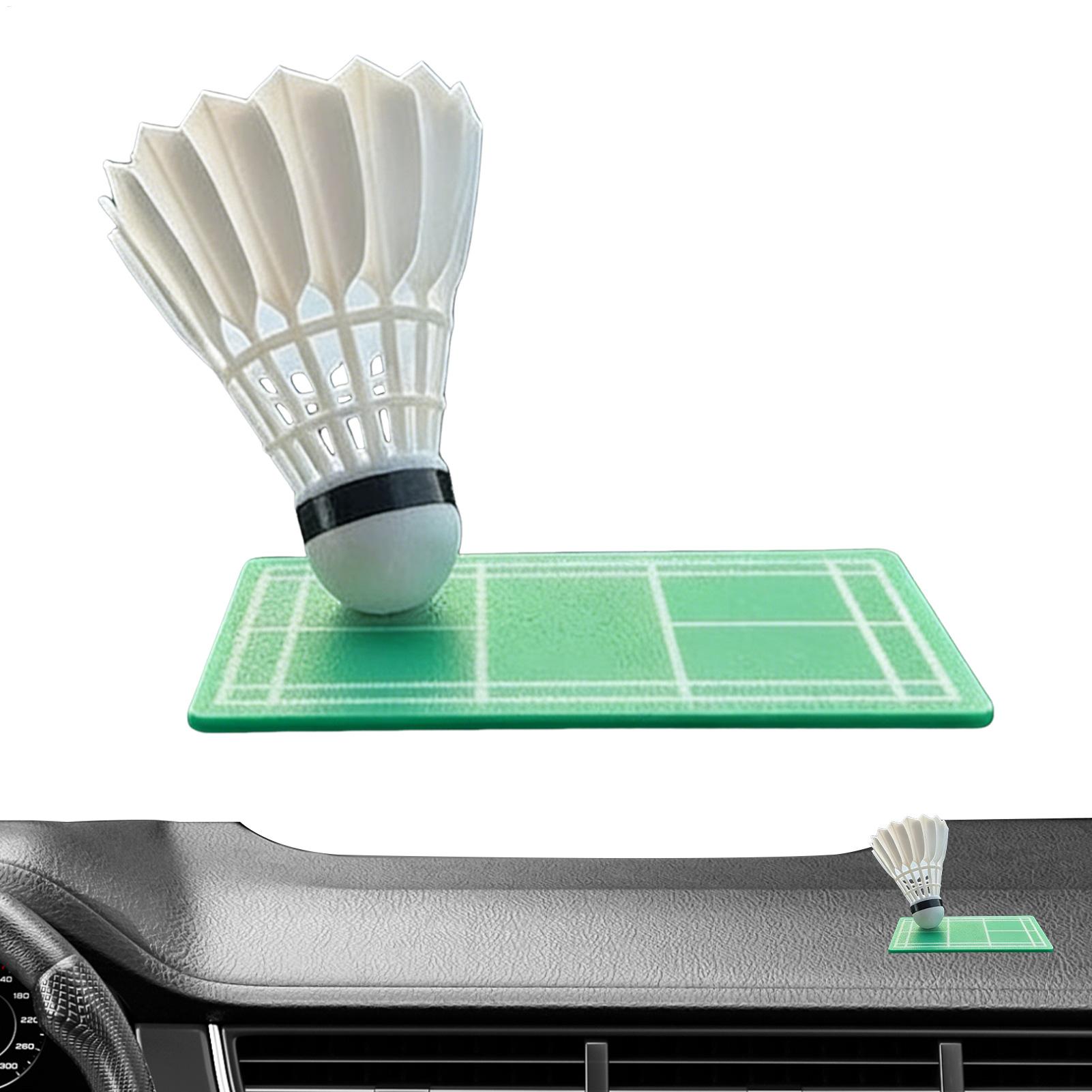 Badminton Shuttlecock - Ozdoby samochodowe na deskę rozdzielczą, dekoracyjny