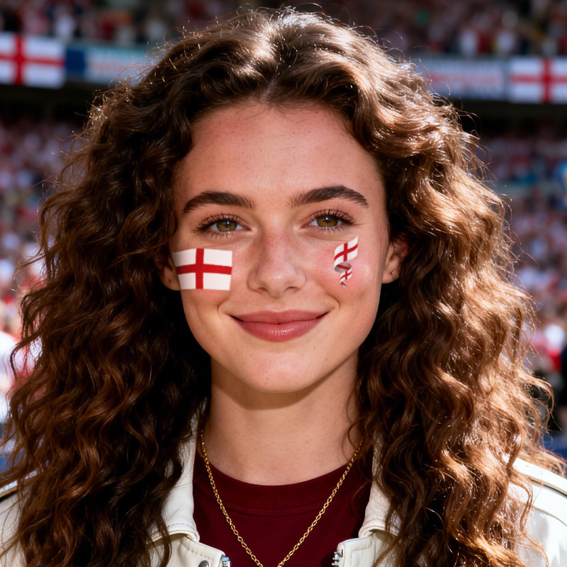 Naklejka tatuaż tymczasowy z f – Badminton England recenzja i cena